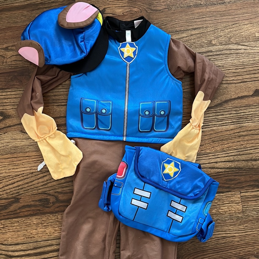 **SOLD** Reposh: Paw Patrol CHASE Costume 3-4T